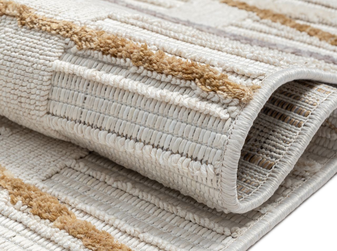 MyFlair Teppich Mila, 140cm x 200cm, Farbe Hellgrau, rechteckig, Florhöhe 10mm