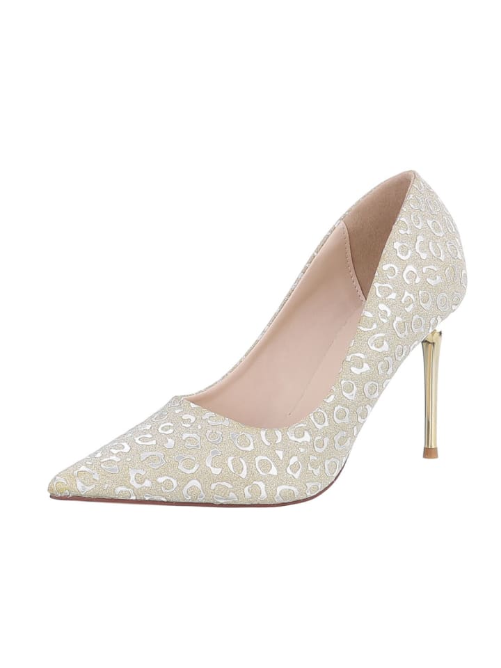Ital-Design Pump in Gold günstig kaufen