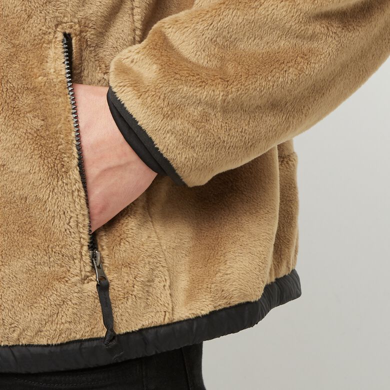 The North Face Versa Velour Jacket almond butter/tnf black