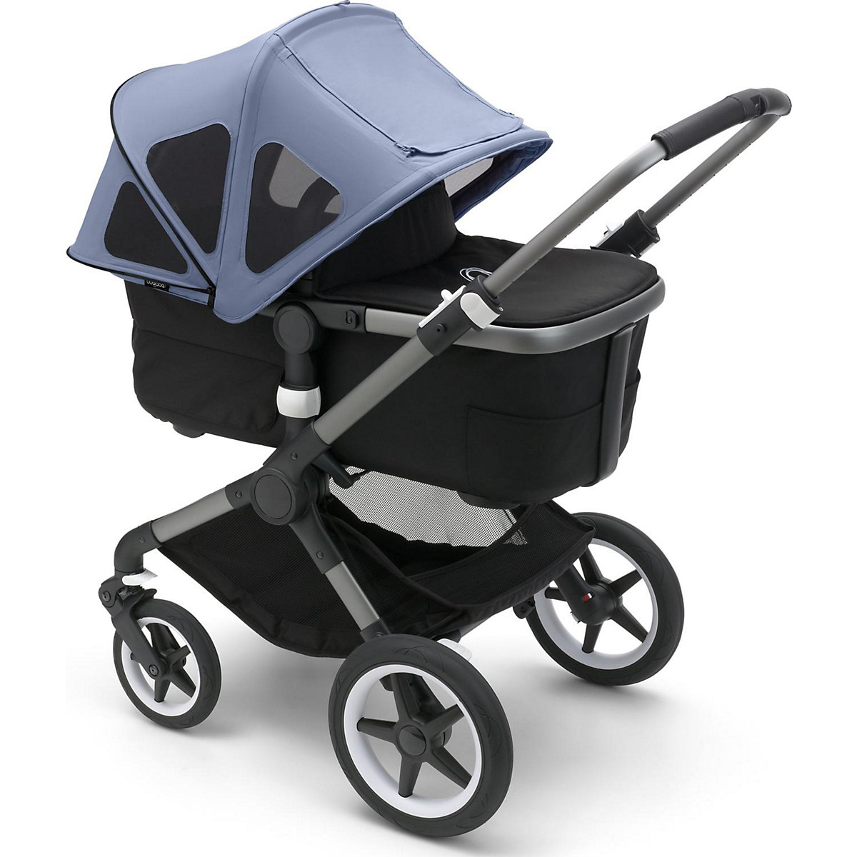 Bugaboo Fox/Cameleon3/Lynx Sonnendach mit Lüftungsfenstern Meerblau