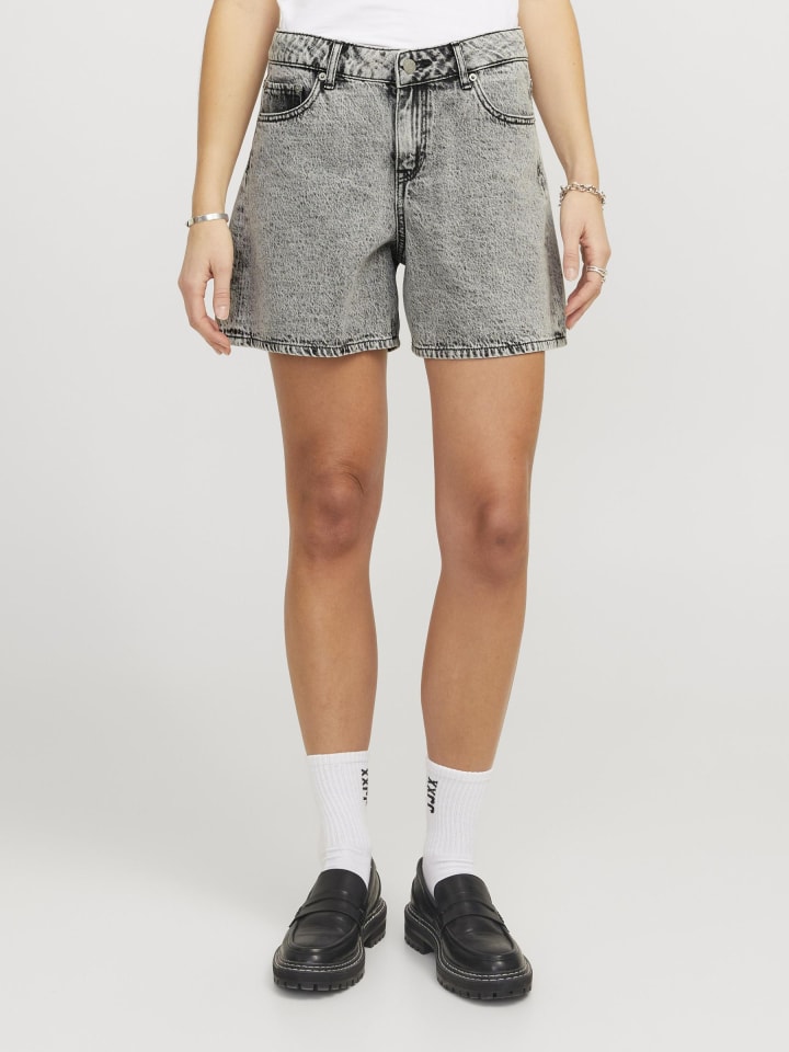 JJXX Jeans-Shorts in Light Grey Denim günstig kaufen
