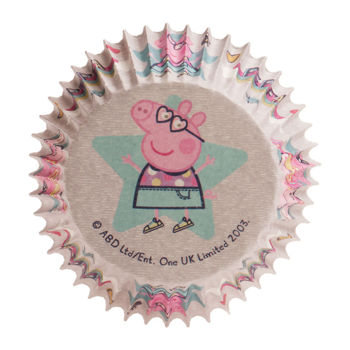 2er Set Peppa Wutz Muffinaufleger + Muffinschalen