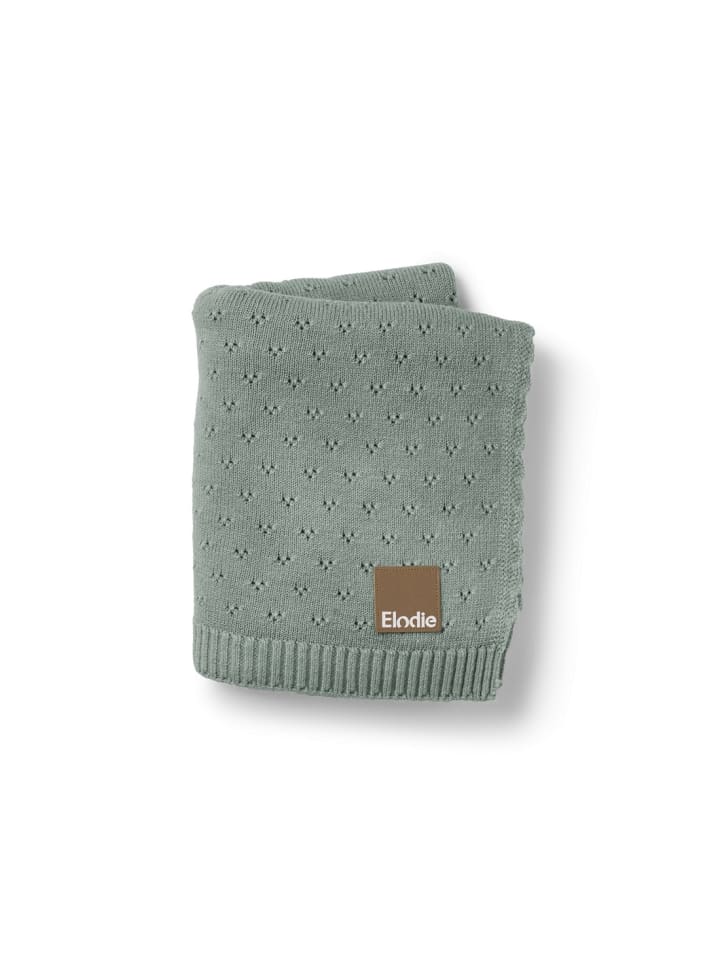 Elodie Details Pointelle Decke - Pebble Green in Grün100 x 75 cm günstig kaufen onesize