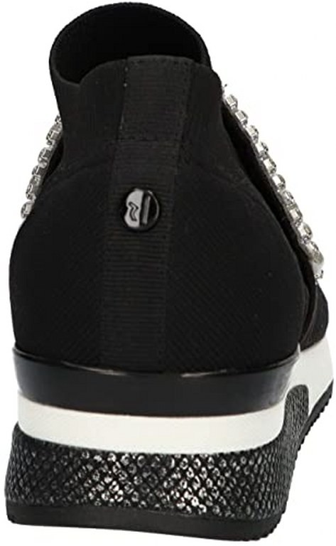 LA STRADA Komfort Slipper schwarz Schwarz