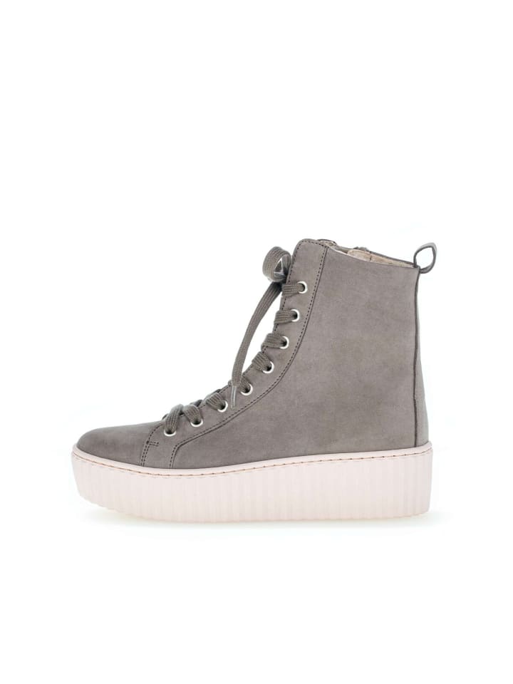 Gabor Fashion Schnürstiefeletten in grau günstig kaufen 39