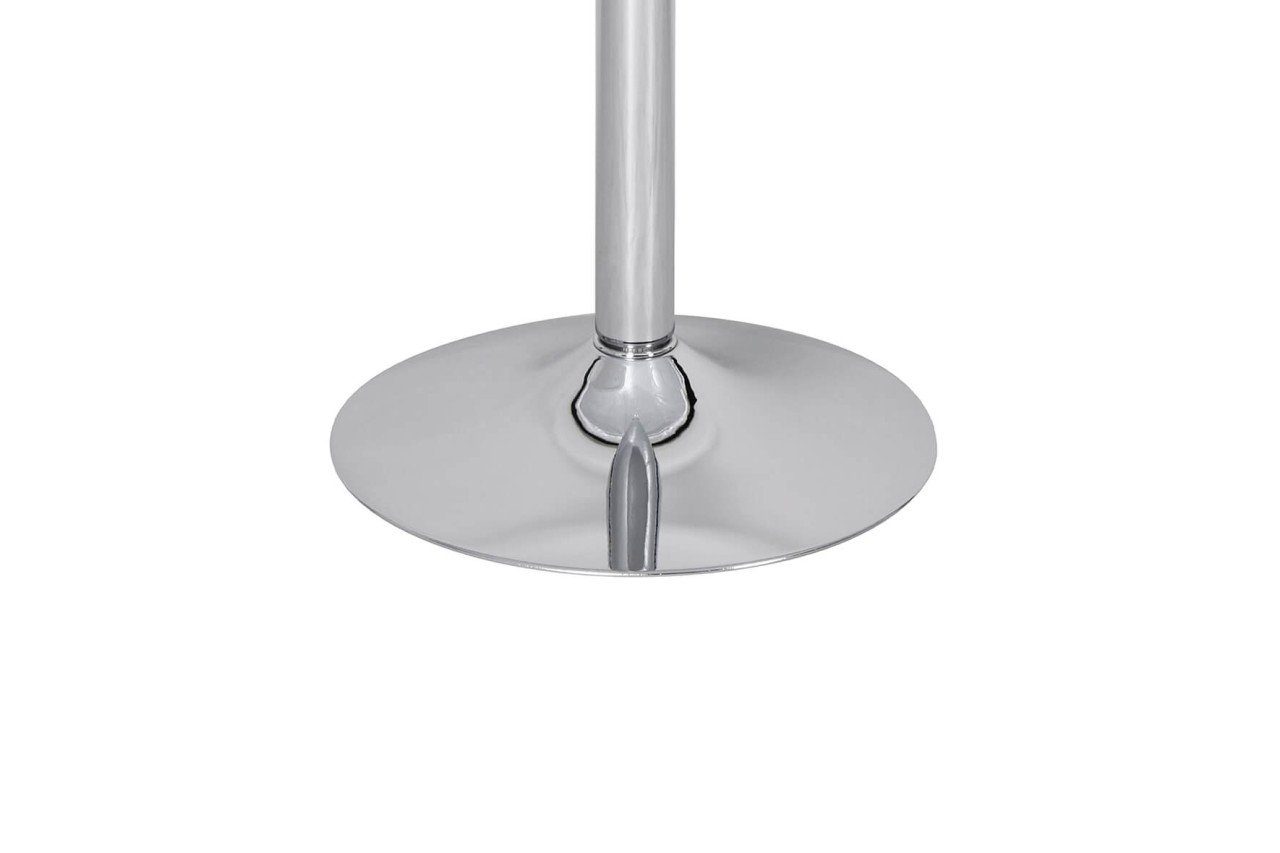 tinkaro Stehtisch ANDRIN Glas Bistrotisch Silber