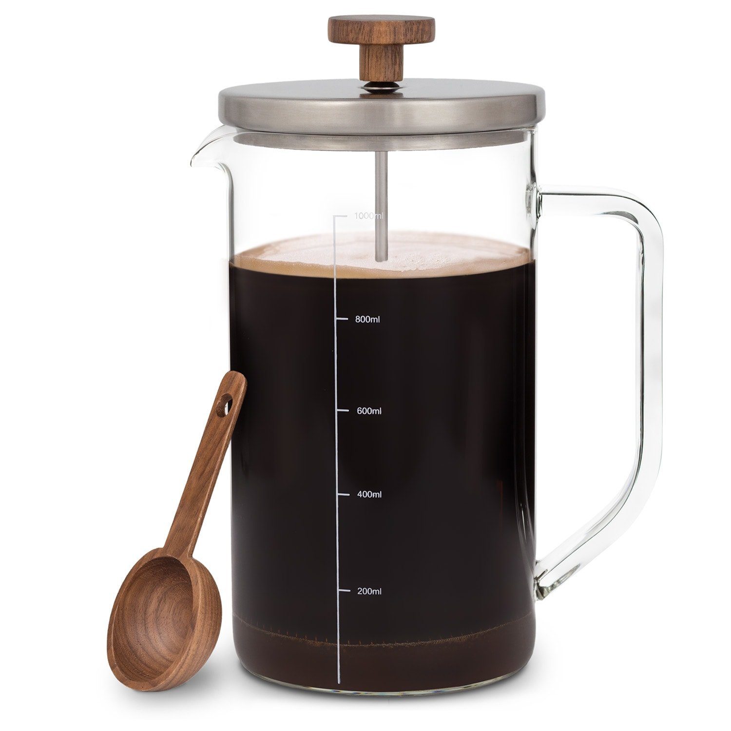 Klarstein French Press Kanne Glaswerk Ristretto