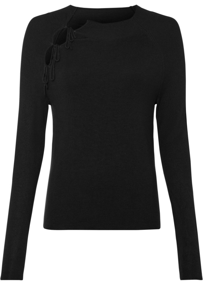 Pullover mit Schnürung