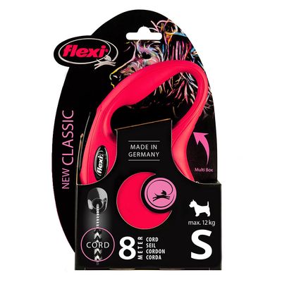 flexi New Classic Seil-Leine rot, 8 m