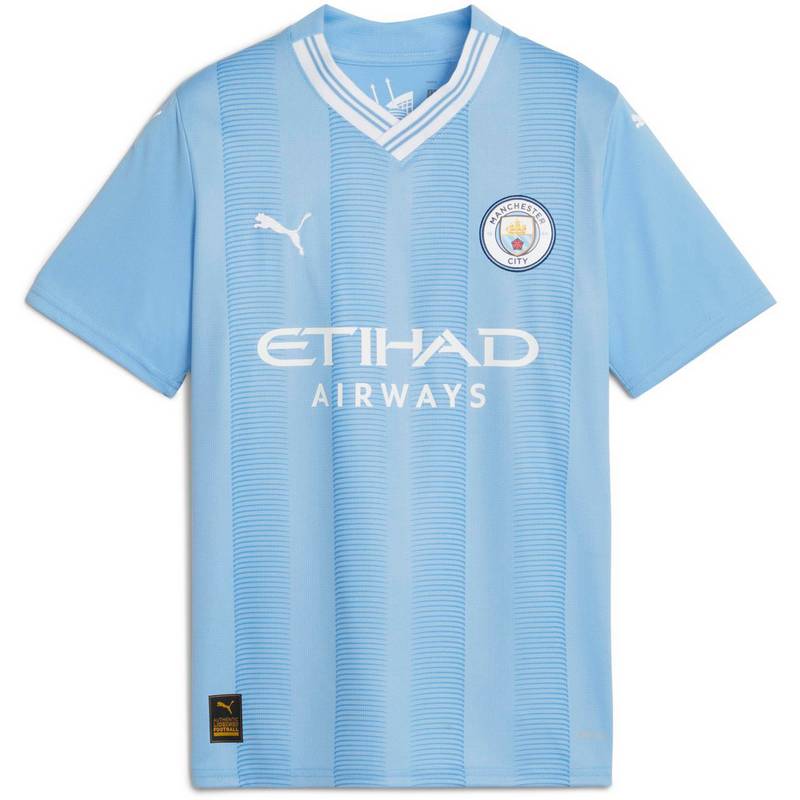 PUMA Manchester City 23-24 Heim Teamtrikot Kinder
