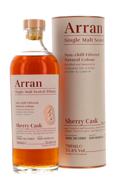 Arran Sherry Cask - The Bodega 0,7 l·55,8 % vol