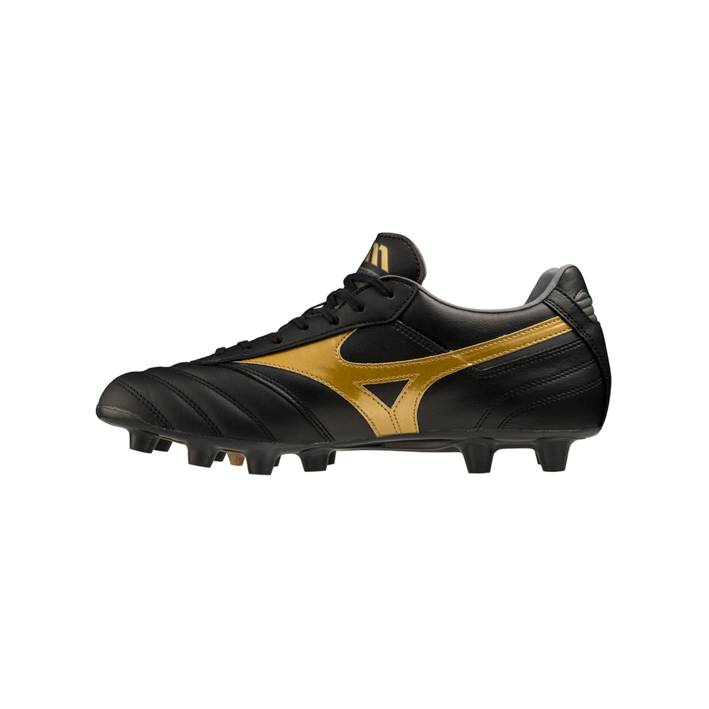 Mizuno Morelia II Pro FG Schwarz Gold F50
