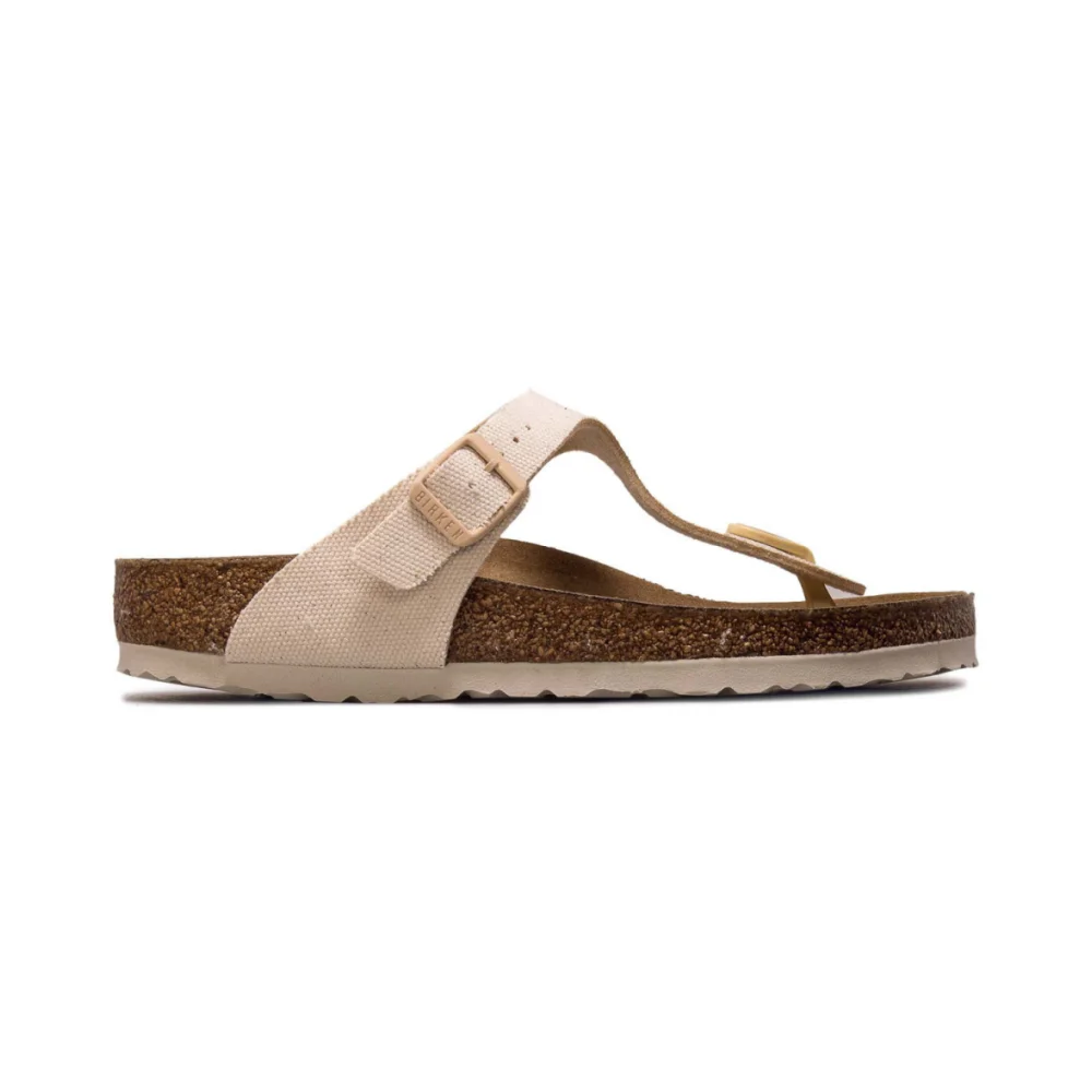 Birkenstock Gizeh Canvas Vegan 1023990 / weiss