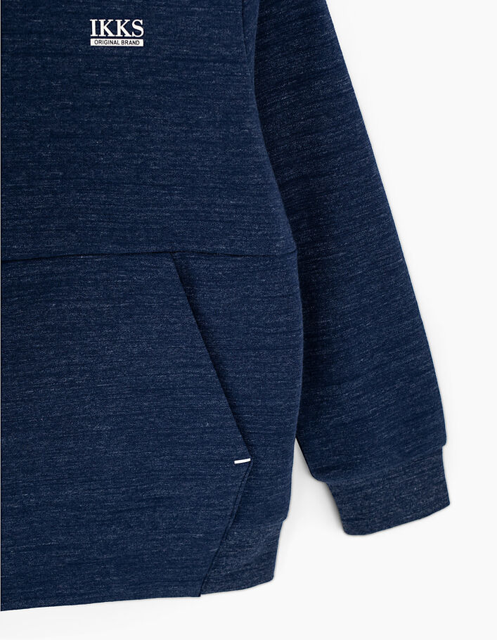 Sweat bleu brut Essentiel molleton bio