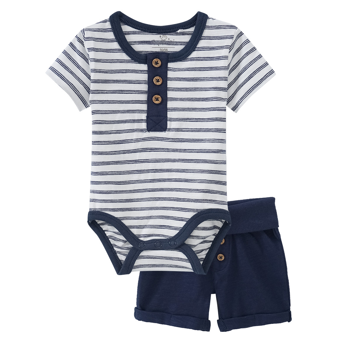 Newborn Body und Shorts im Set