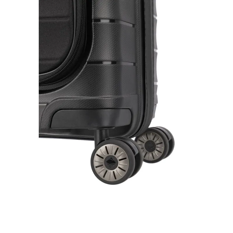 Travelite MOOBY Bordtrolley S mit Vortasche (55 cm) - Schwarz