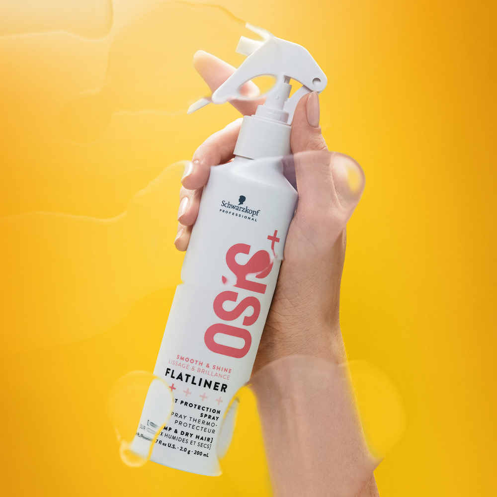 schwarzkopf professional OSIS+ Flatliner 200ml Spray thermoprotecteur