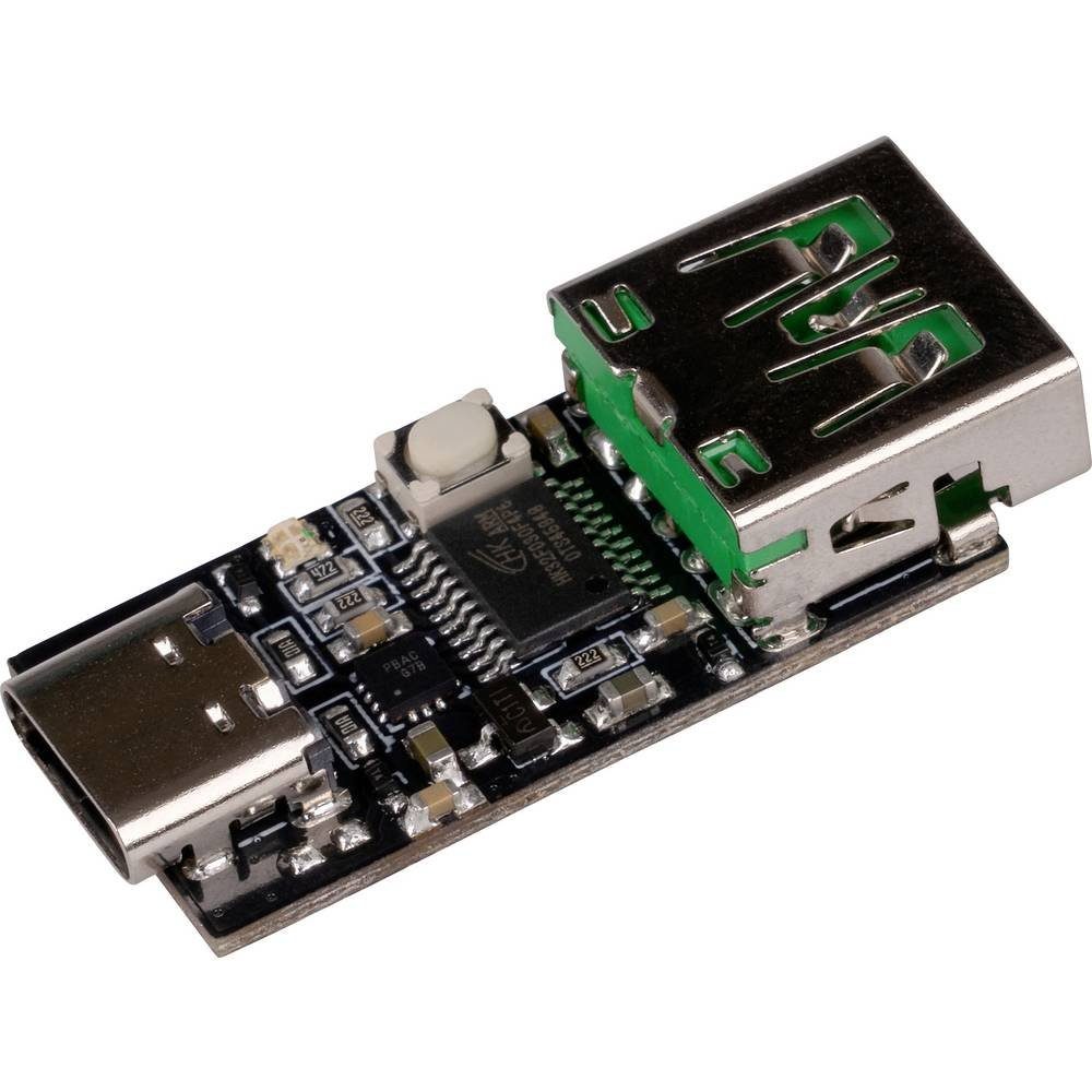 Joy-it USB-A to USB-C Trigger Modul, 5-20 V, max 100W, Barebone-PC