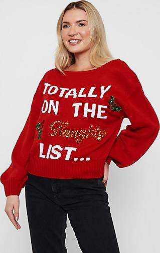 Threadbare Weihnachtspullover