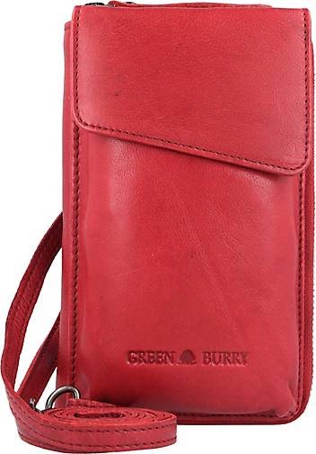 Greenburry Handytasche Leder 10 cm