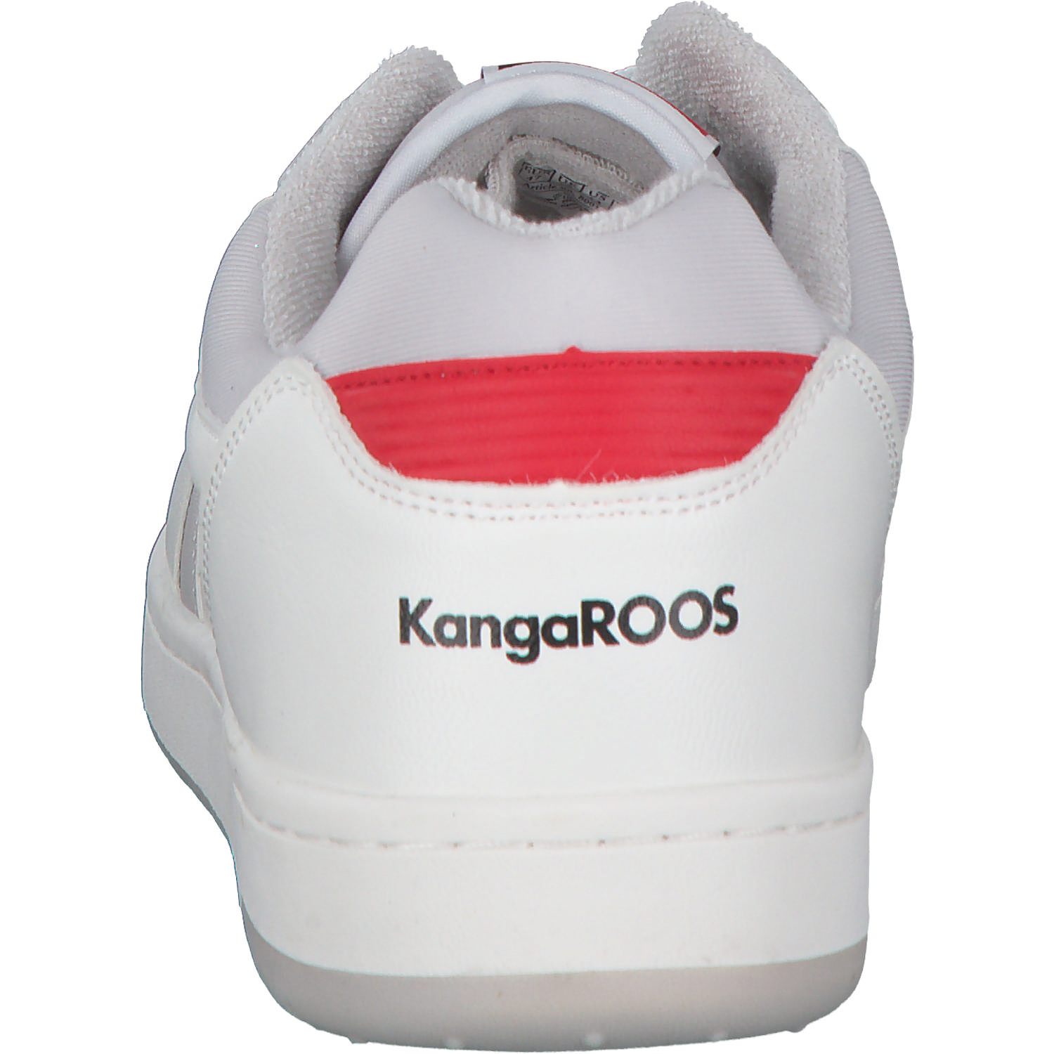KangaROOS K-Slam Point 80018, Sneakers Low, Herren, White k red