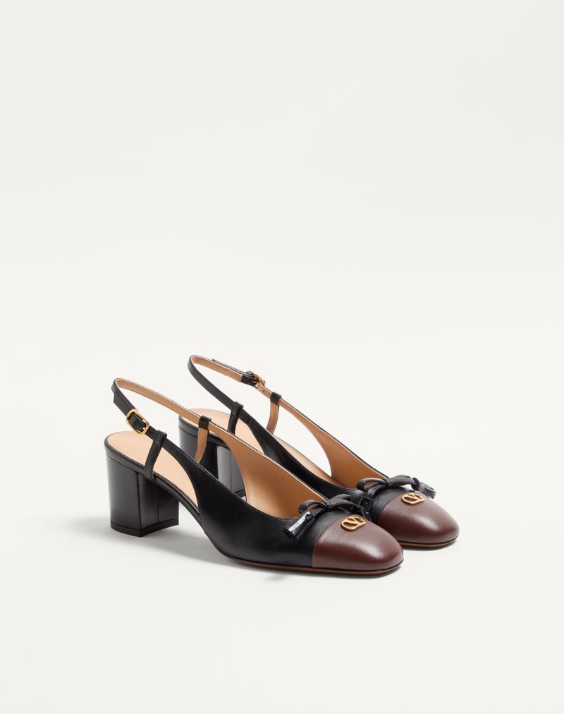 Bomba Slingback de pele de cabra Valet Du Roi 60 mm