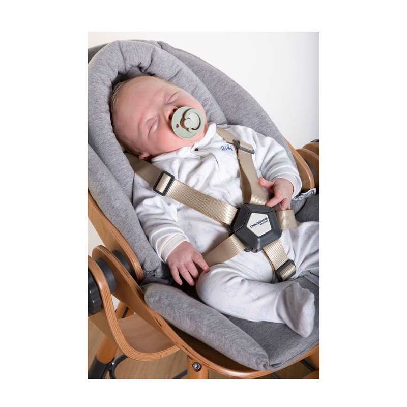 Coussin newborn réducteur gris pour transat pour chaise haute Evolu 2 Childhome
