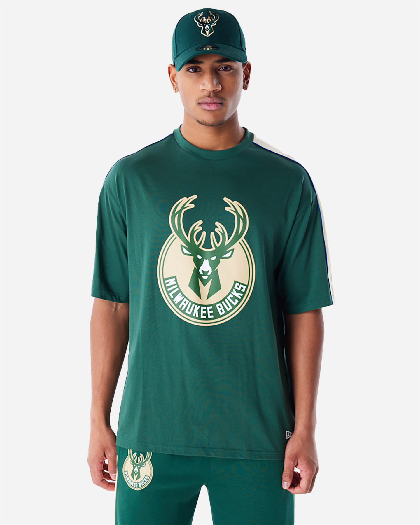 Basketbalové oblečenie New Era Panel Os Bucks M 60564796