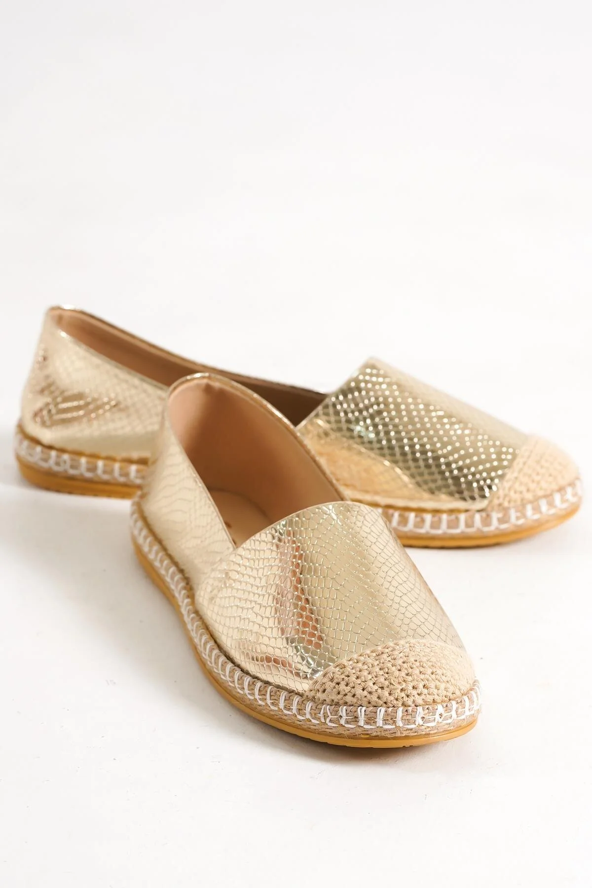 Capone Outfitters  Capone Gold Damen-Espadrille