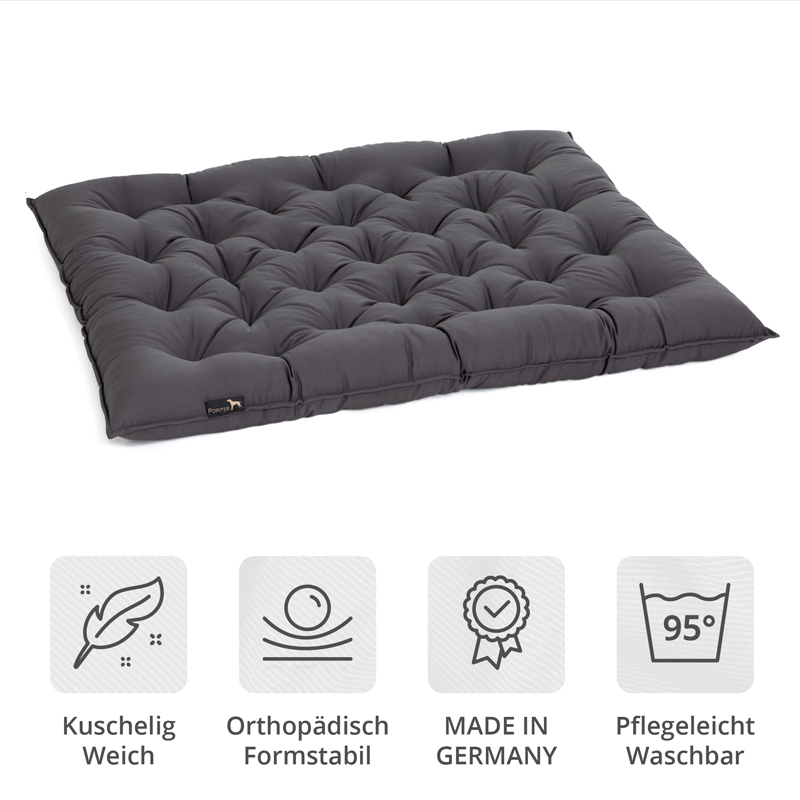 Pointer Hundekissen Pointer Liegekissen Urban anthrazit XXXL
