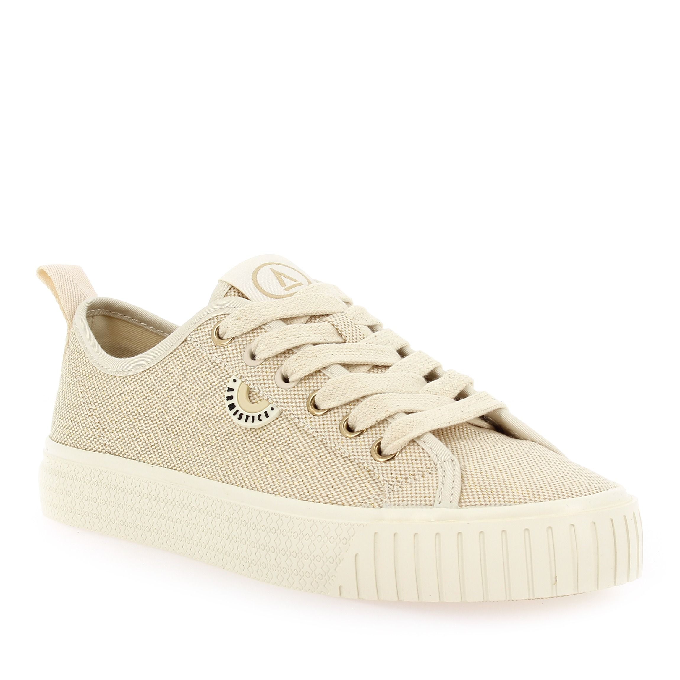 Armistice  STOMP SNEAKER W - Beige Écru