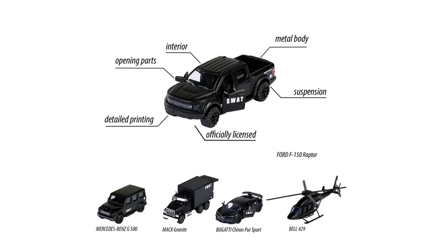 Majorette - Giftpack 5 Pcs SWAT