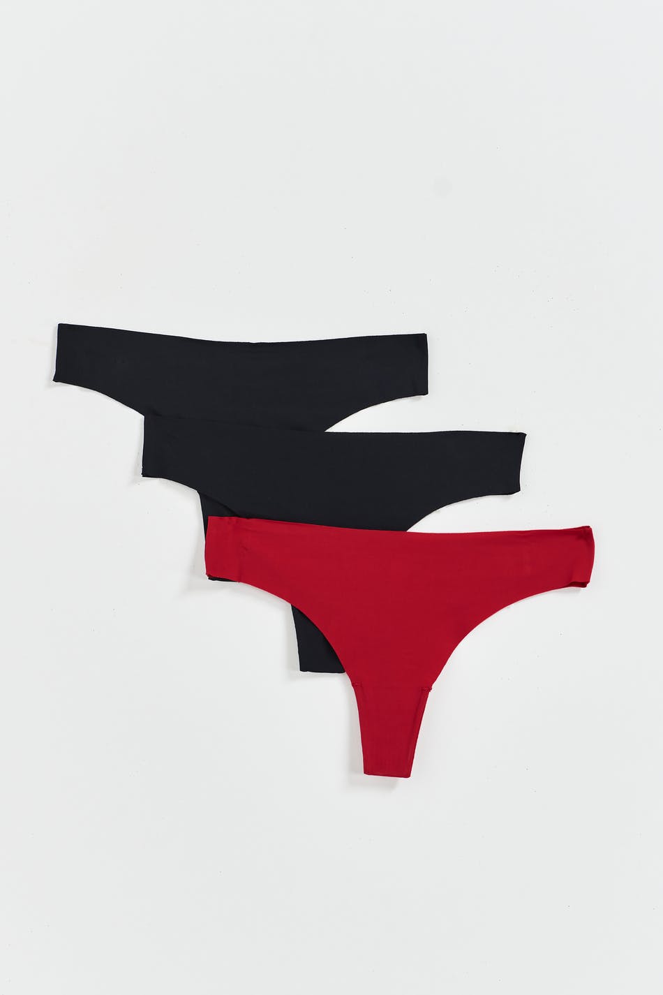 3-pack invisible thong