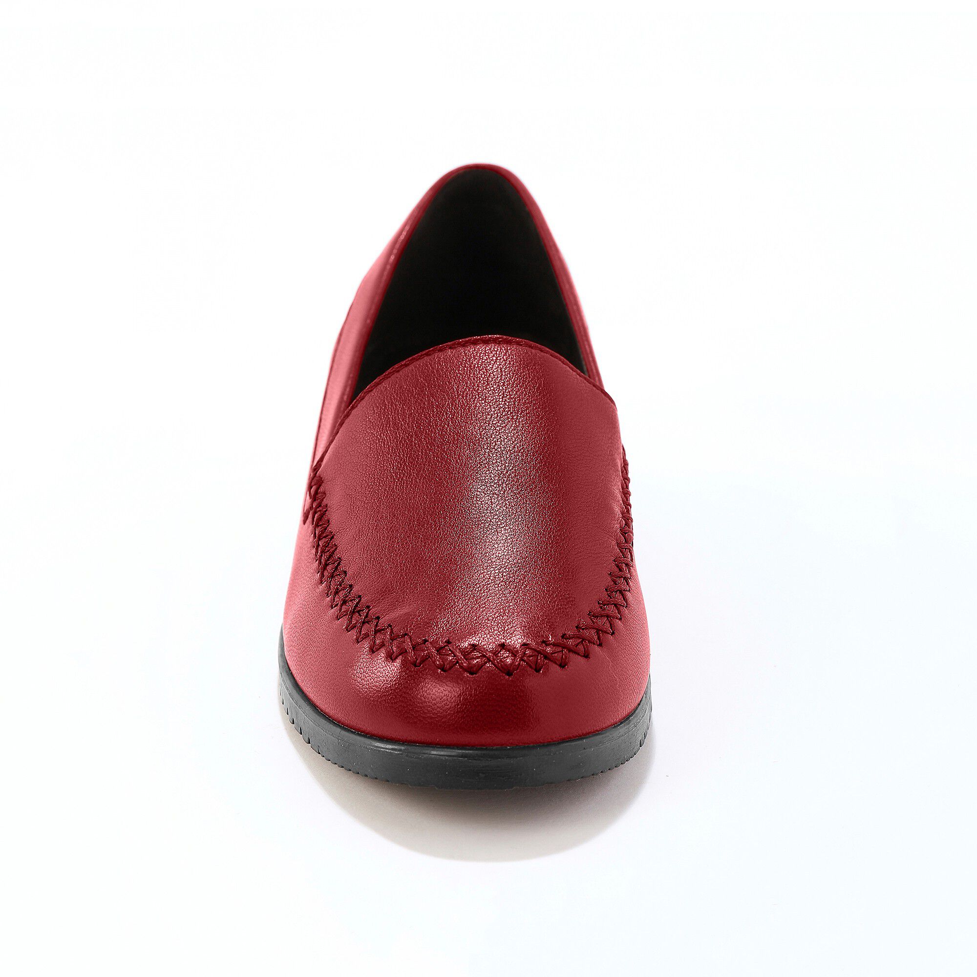 Mocassins largeur confort en cuir souple