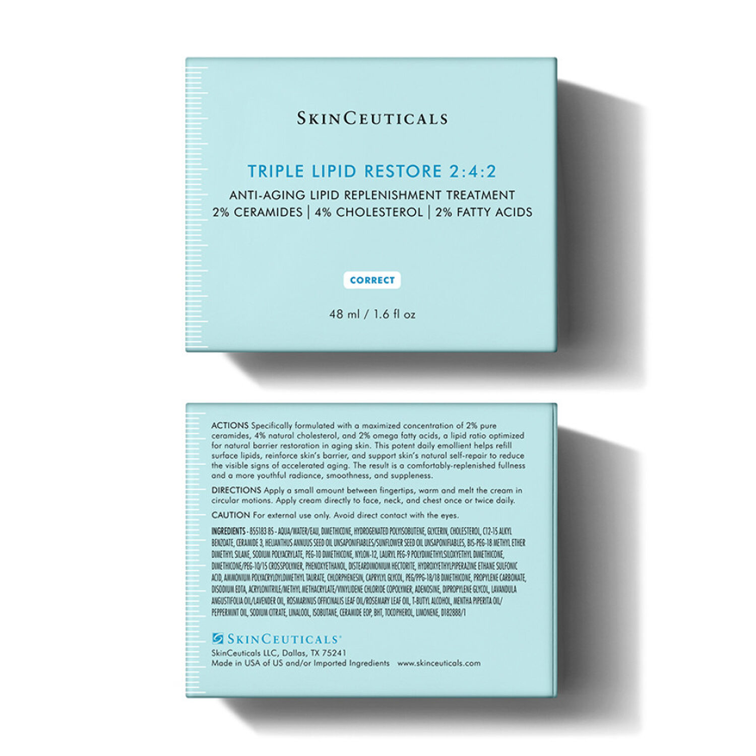 Skinceuticals Triple Lipid Restore 2:4:2 Crème Anti-Rides Régénérante et Nourrissante 48 ml