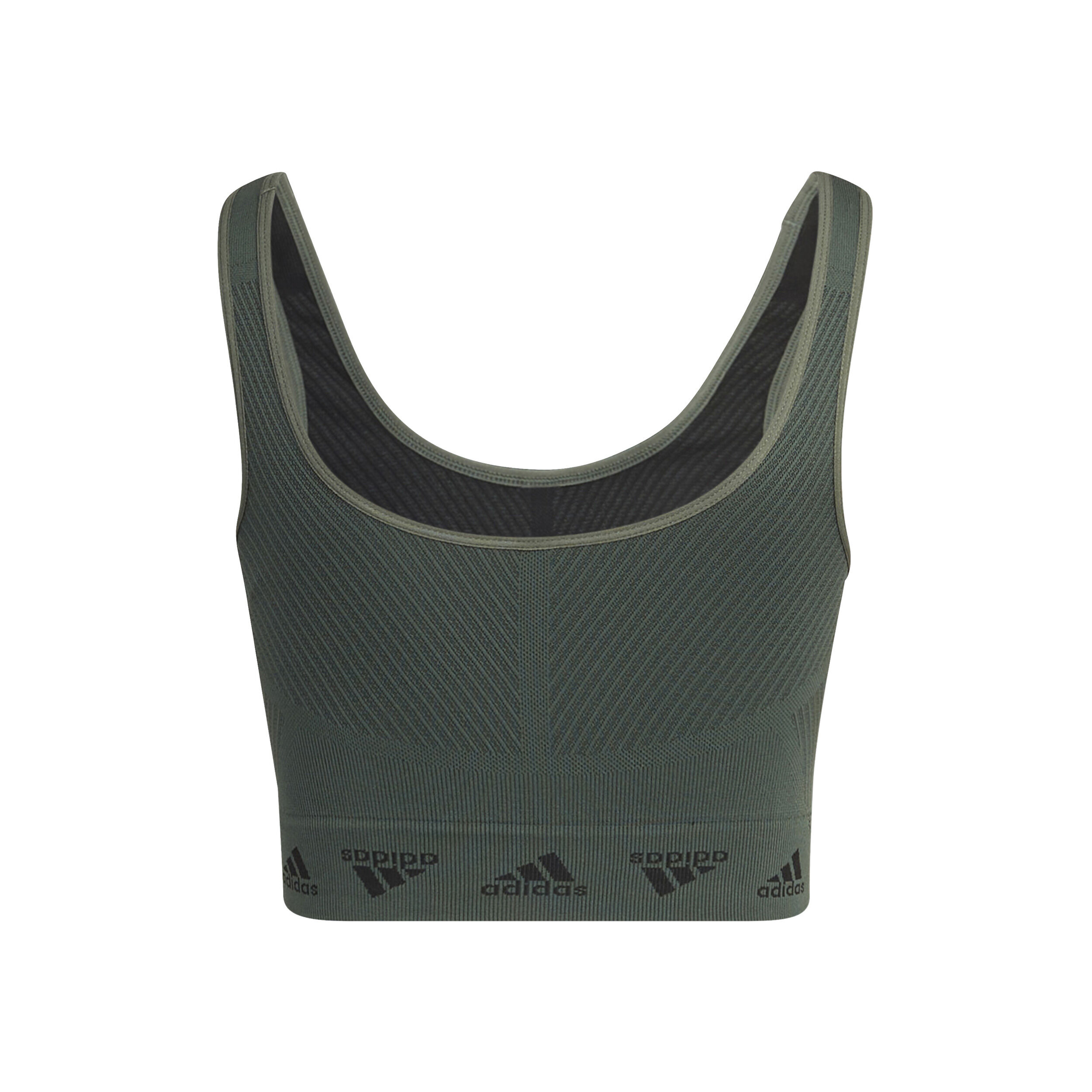 Aeroknit Sport-BH Damen - Grün