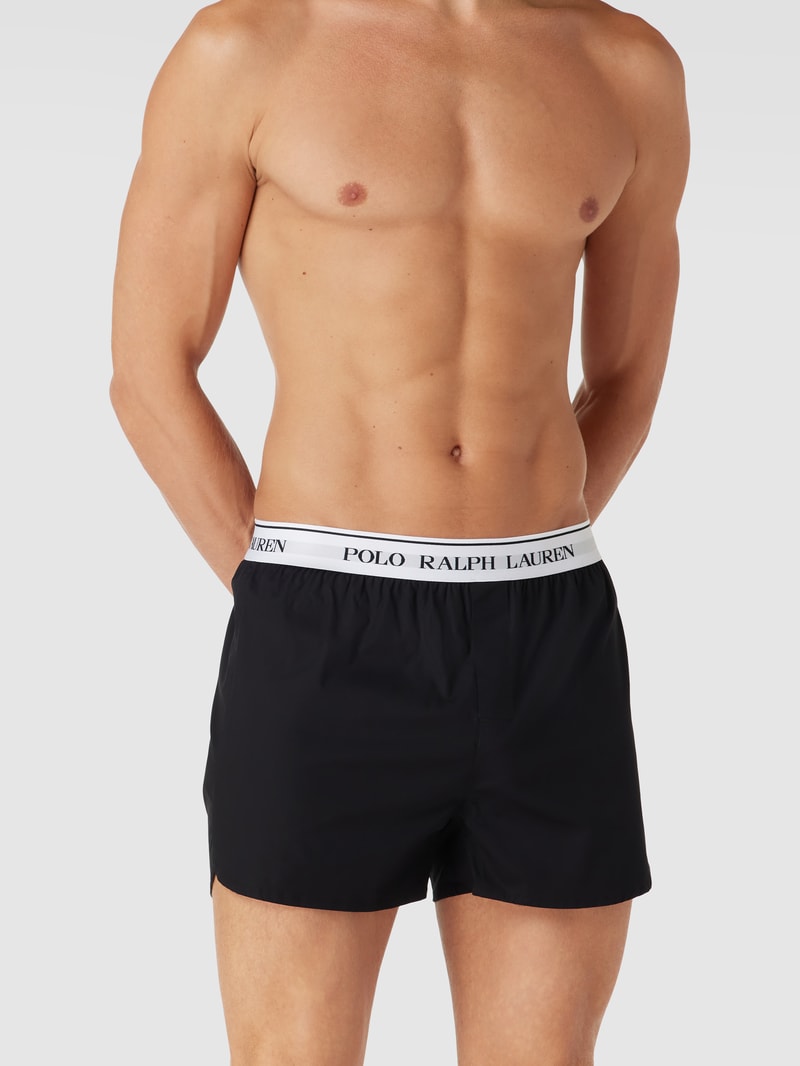 Boxershorts mit elastischem Logo-Bund im 3er-Pack in khaki