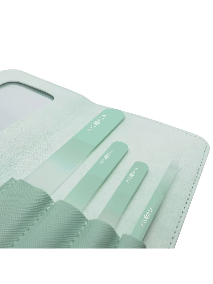Ailoria CONTOUR PRIME Glas-Nagelfeilenset in Mint günstig kaufen onesize