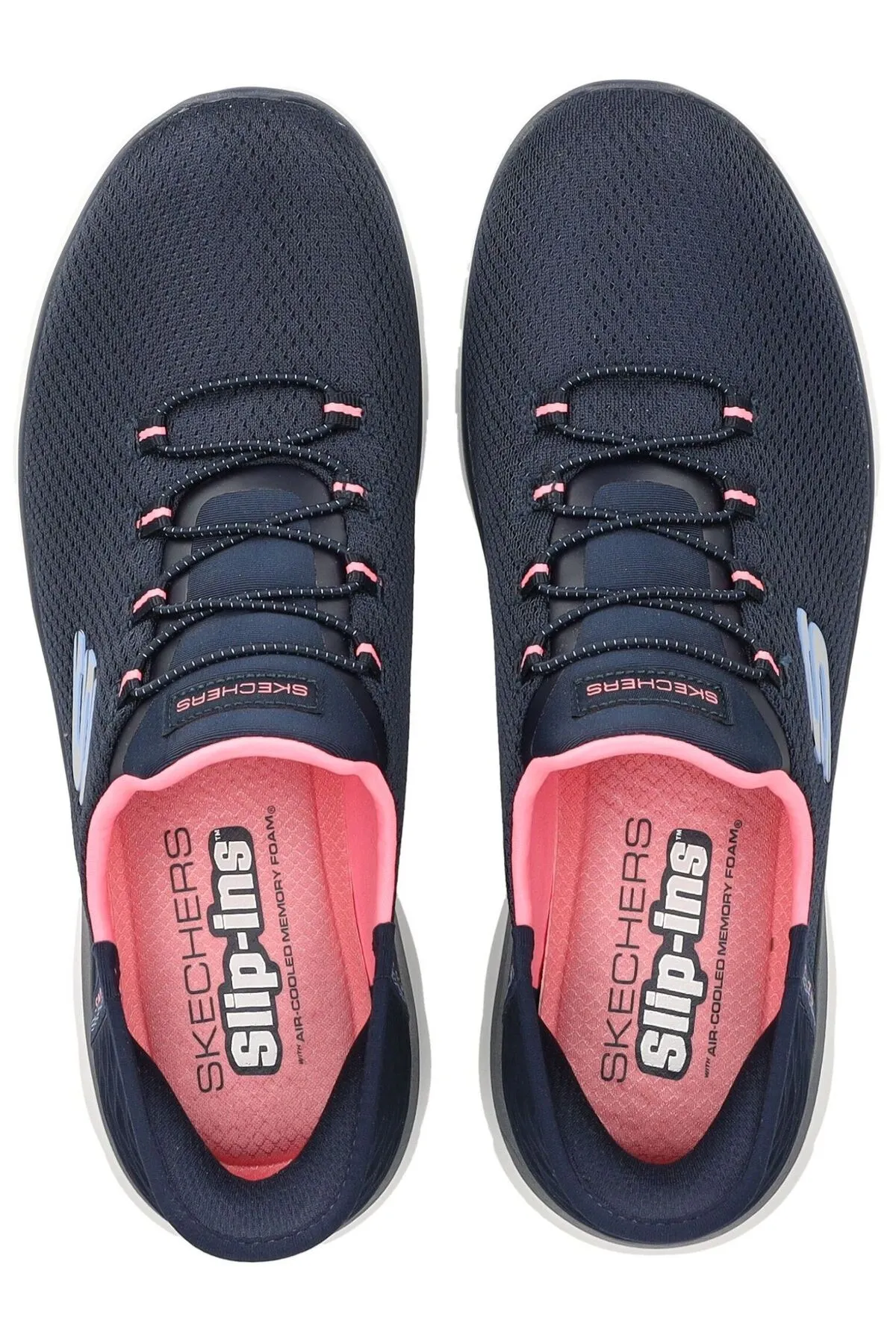 SKECHERS  Sneaker - Dunkelblau - Flacher Absatz