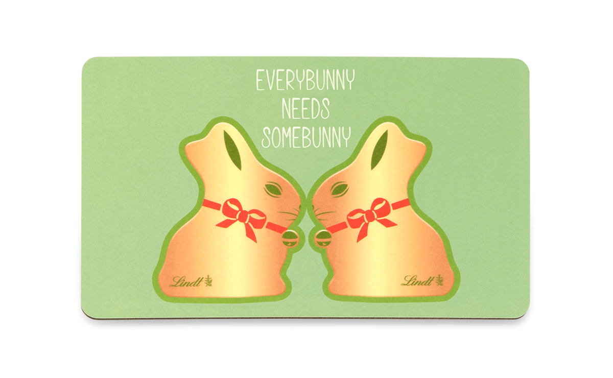 Frühstücksbrettchen „Everybunny needs Somebunny“