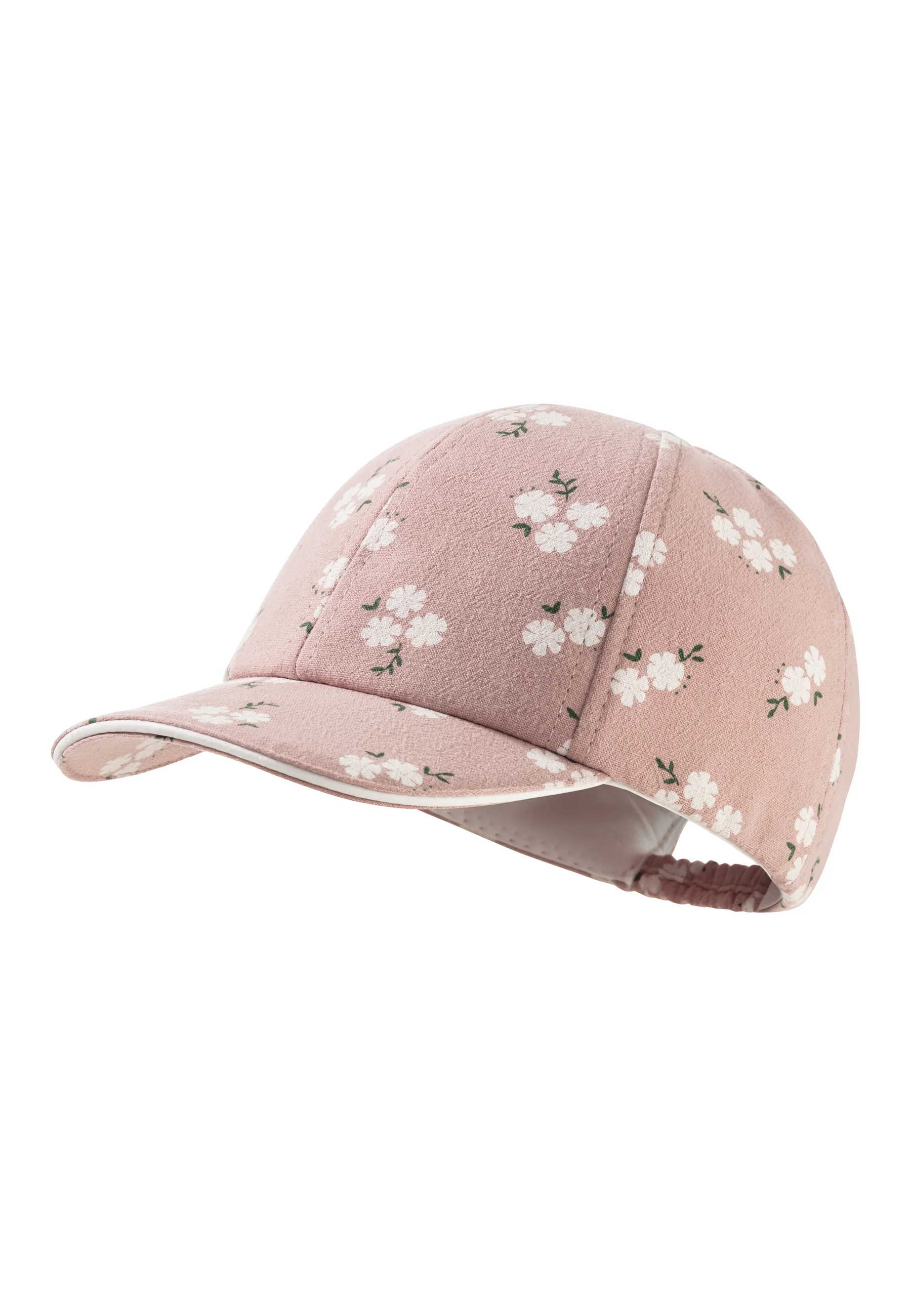 Baseballcap mit Blumenprint in grün oder rosa