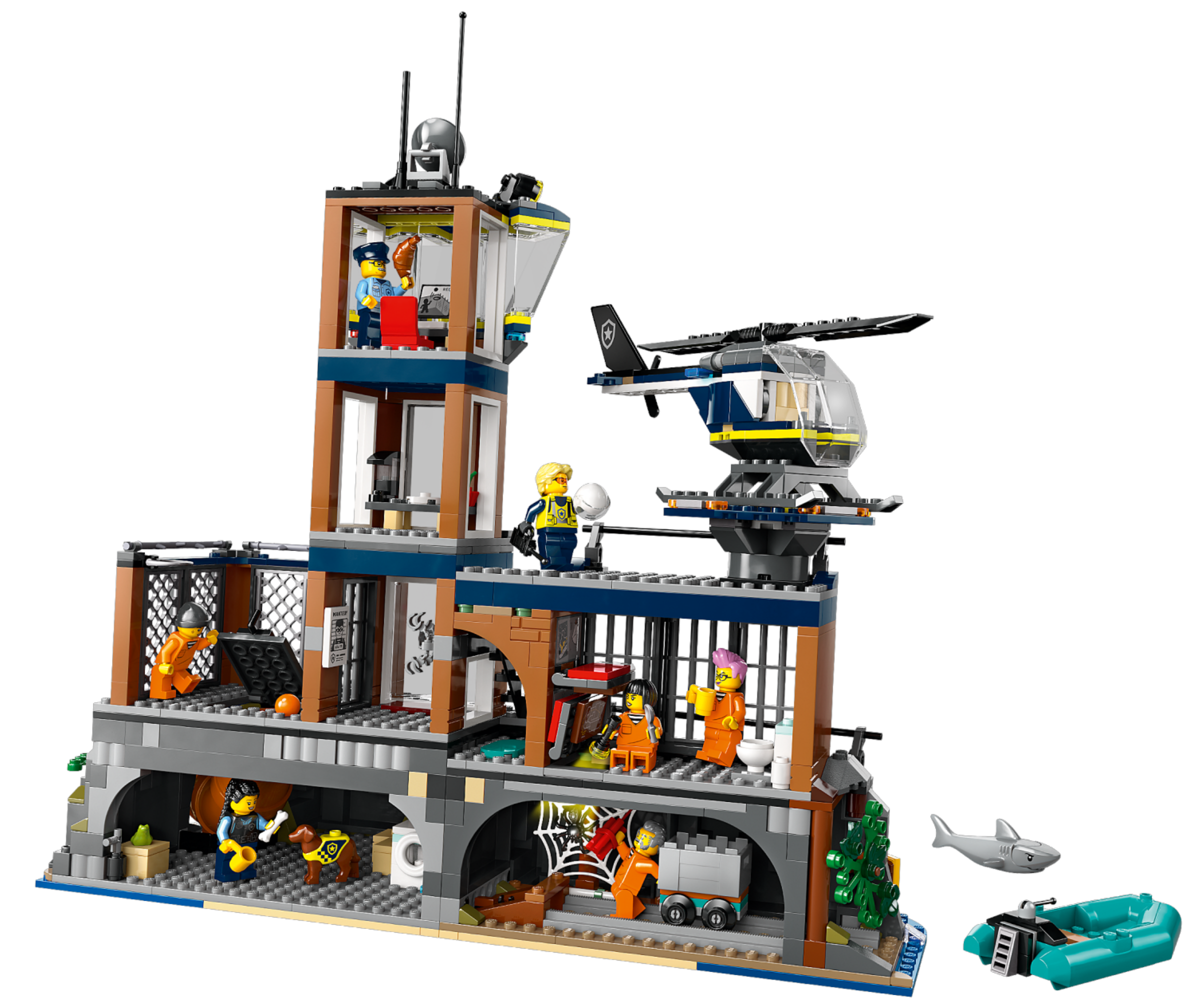 Polizeistation auf der Gefängnisinsel 60419