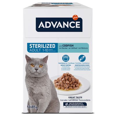 Advance Feline Sterilized Kabeljau