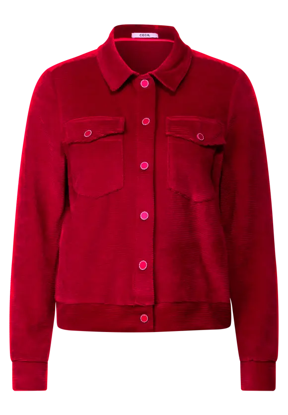 CECIL Cordjacke mit Brusttaschen