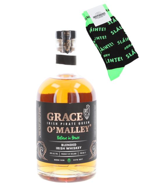 Grace O`Malley Blended Whiskey inkl. gratis Socken Grace O'Malley 0,7 l·40 % vol