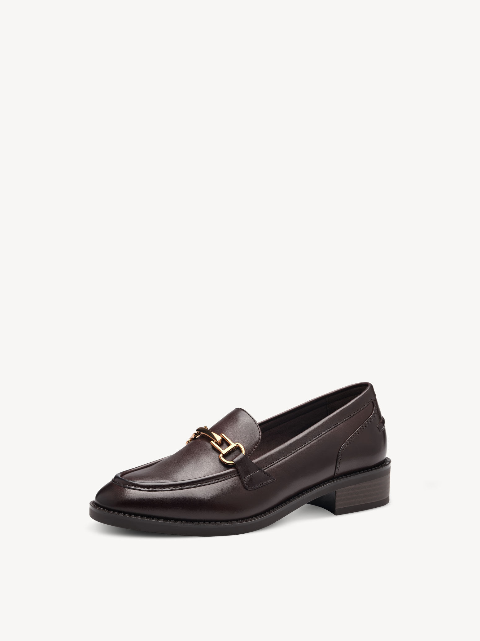 Slipper en cuir - marron