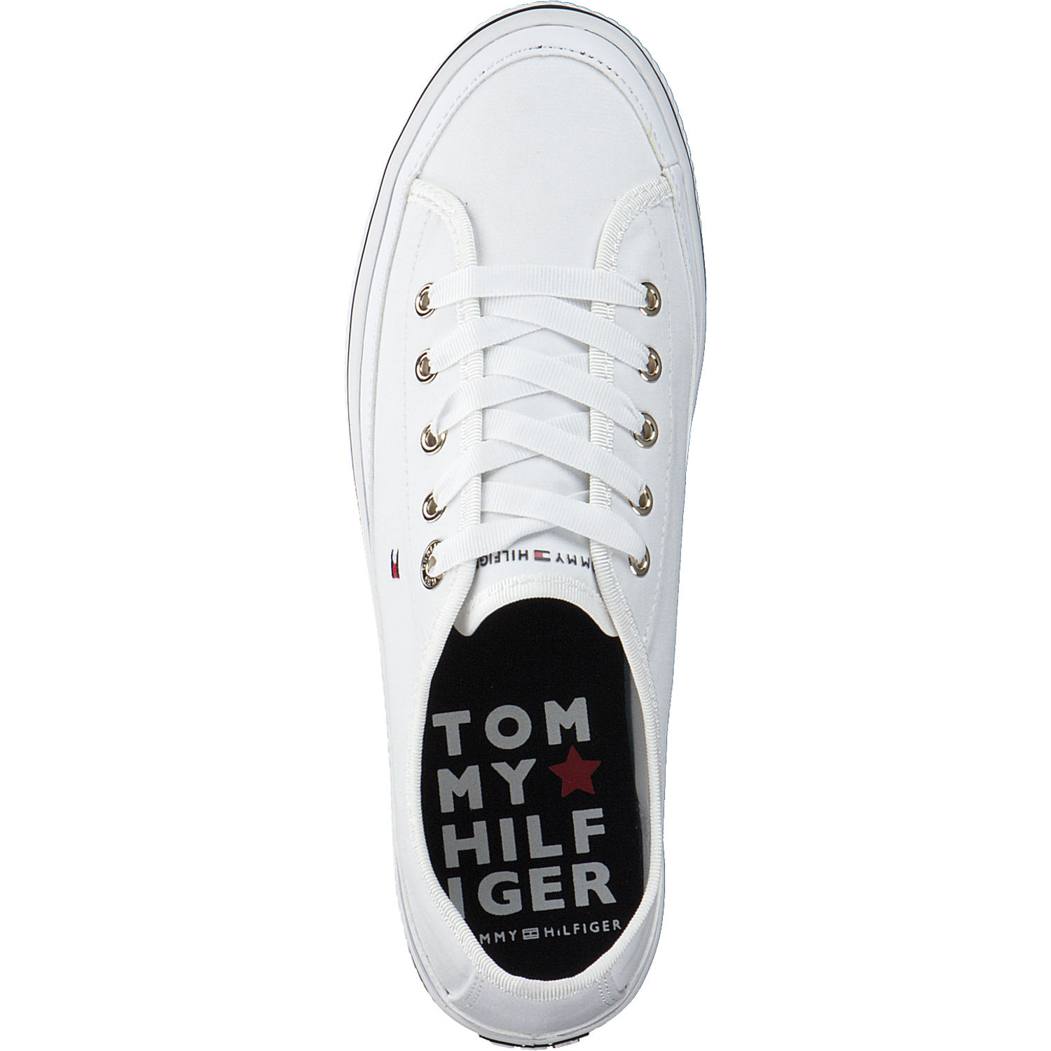 Tommy Hilfiger FW0FW04259, Sneakers, Damen, Weiß (White)