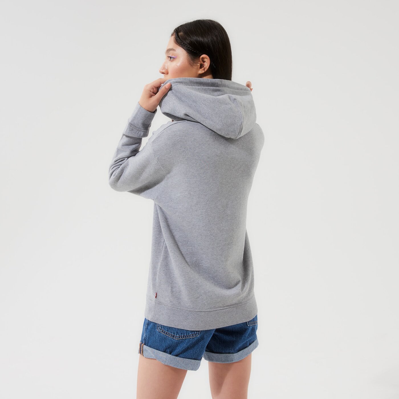 LEVI'S HOODIE GRAPHIC STANDARD HOODIE Grau