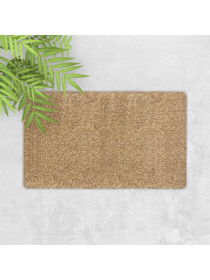 GMD Living Baumwollmatte DEN HAAG in Farbe Beige günstig kaufen