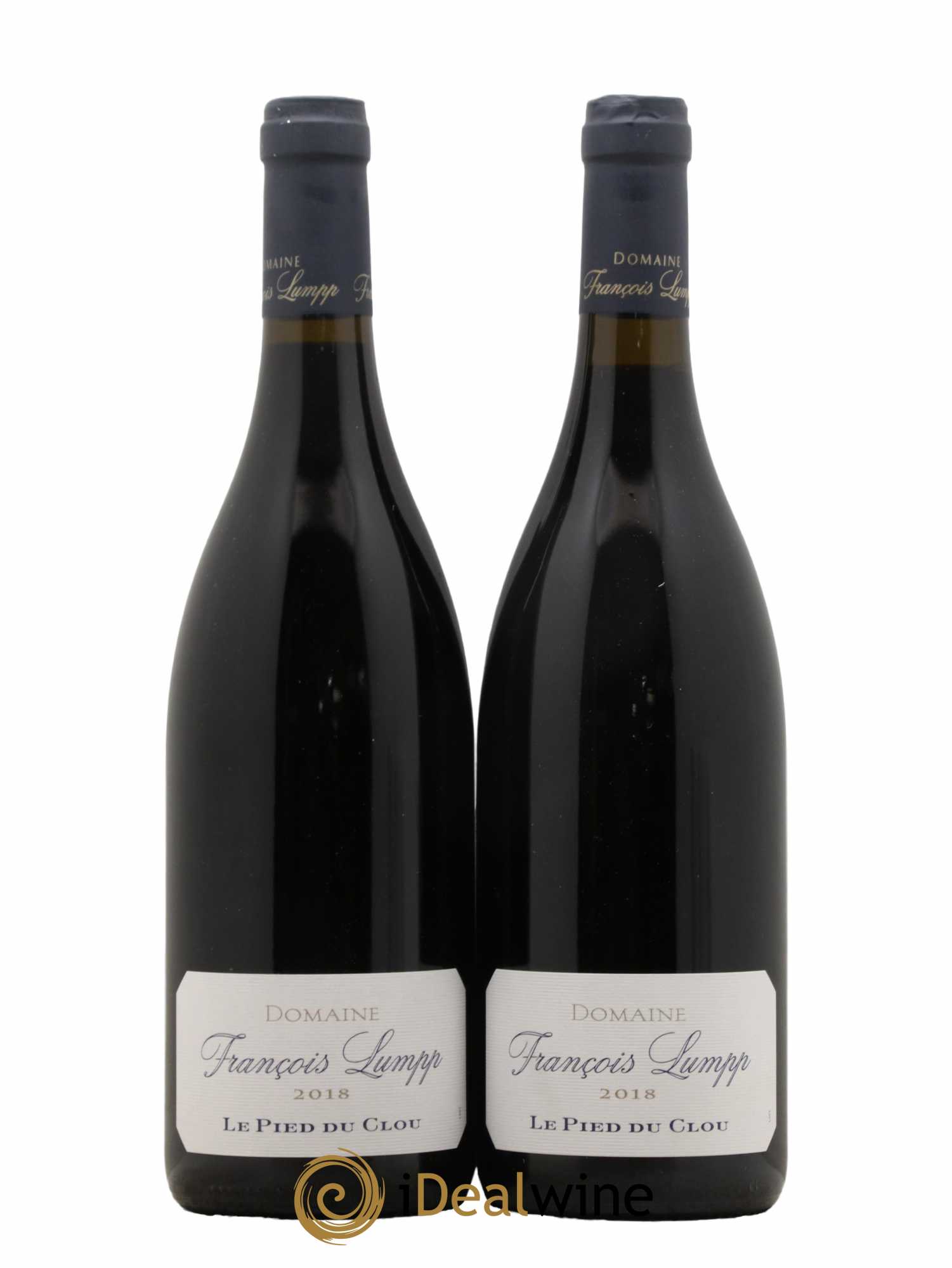 Givry 1er Cru Le Pied du Clou François Lumpp (Domaine)  2018 - Lot de 2 Bouteilles